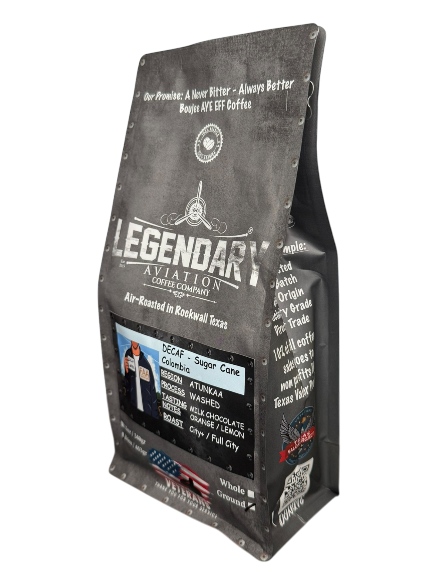 FAA Agent DECAF | Sugar Cane Colombian | Sweet and Smooth