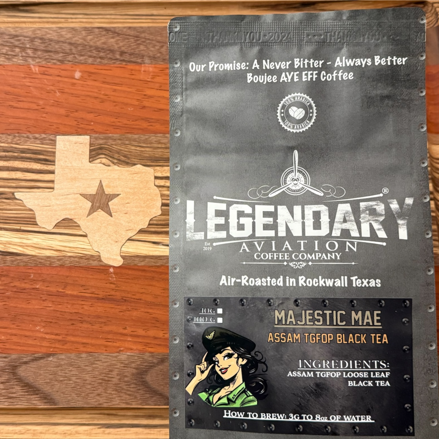 Majestic Mae | Smooth Black Loose Leaf Assam Tea